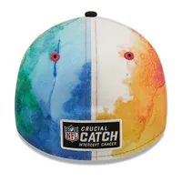 Casquette flex 39THIRTY Washington Commanders 2022 NFL Crucial Catch New Era pour homme, rose/noir