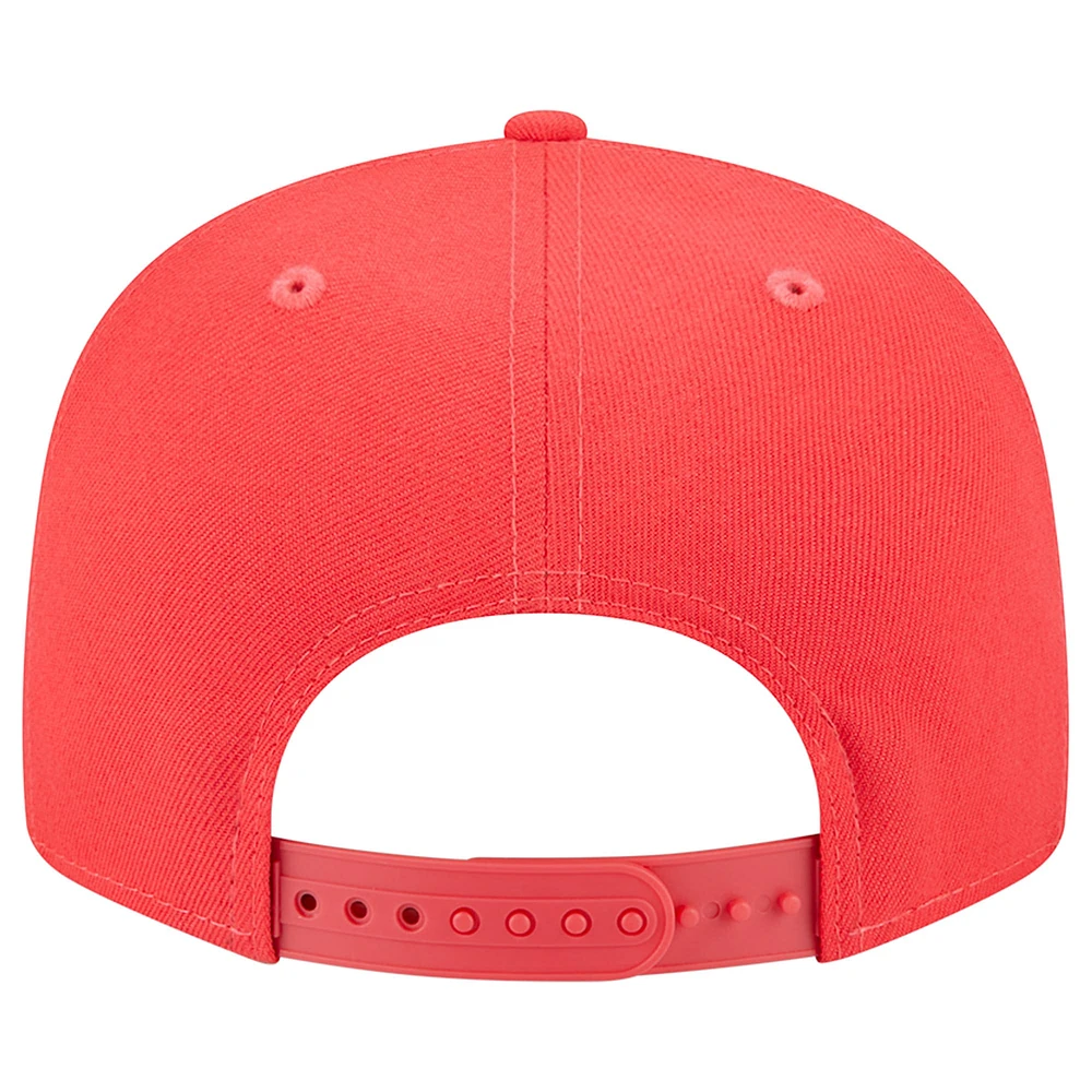 Men's New Era Red Washington Commanders Color Pack Brights 9FIFTY Snapback Hat