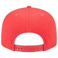 Men's New Era Red Washington Commanders Color Pack Brights 9FIFTY Snapback Hat