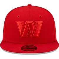 Men's New Era Scarlet Washington Commanders Color Pack 59FIFTY Fitted Hat