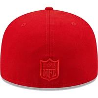 Men's New Era Scarlet Washington Commanders Color Pack 59FIFTY Fitted Hat