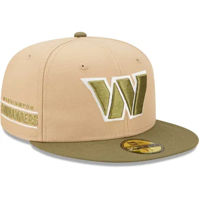 Washington Football Team New Era Logo Color Dim 59FIFTY Fitted Hat - Black