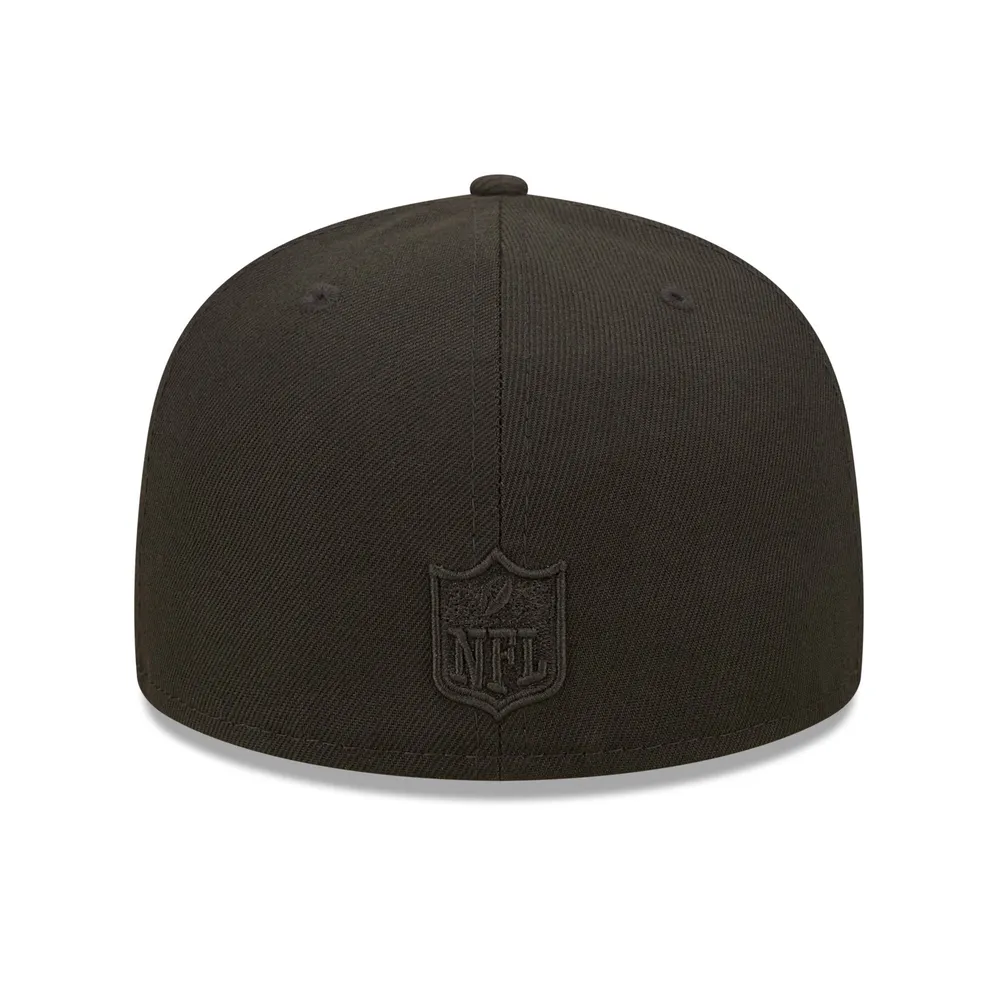 Casquette ajustée 59FIFTY avec logo alternatif des Washington Commanders de New Era pour homme, noir sur