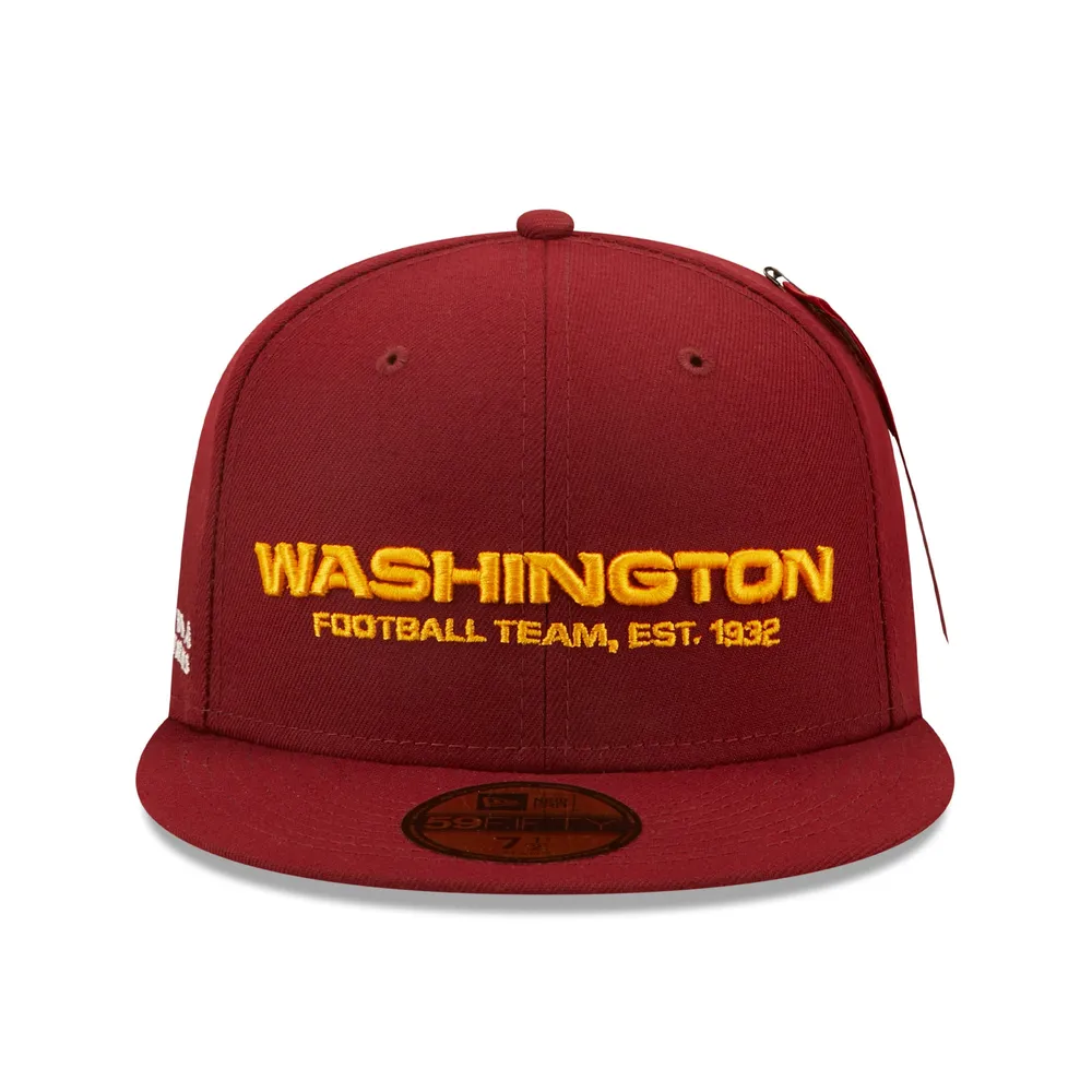 New Era Washington Commanders Burgundy Team Basic 59FIFTY Fitted Hat