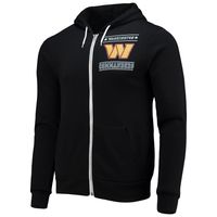 Men's NFL x Darius Rucker Collection by Fanatics Black Washington Commanders Sponge Fleece Full-Zip Hoodie