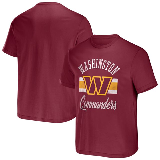 T-shirt bordeaux pour homme de la collection NFL x Darius Rucker Fanatics Washington Commanders