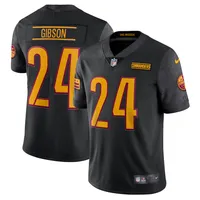 Maillot Nike Antonio Gibson noir Washington Commanders Alternate Vapor Limited pour homme