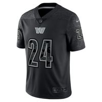 Men's Nike Antonio Gibson Black Washington Commanders RFLCTV Limited Jersey