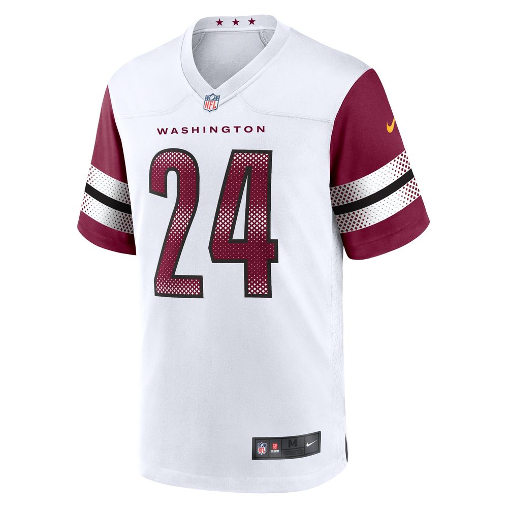 Men's Nike Antonio Gibson White Washington Commanders Game Jersey