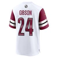 Men's Nike Antonio Gibson White Washington Commanders Game Jersey