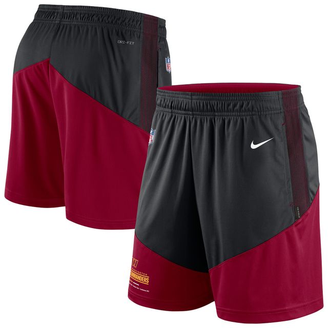 Nike Washington Commanders Primary Lockup Performance Noir/Bourgogne pour Homme - Short