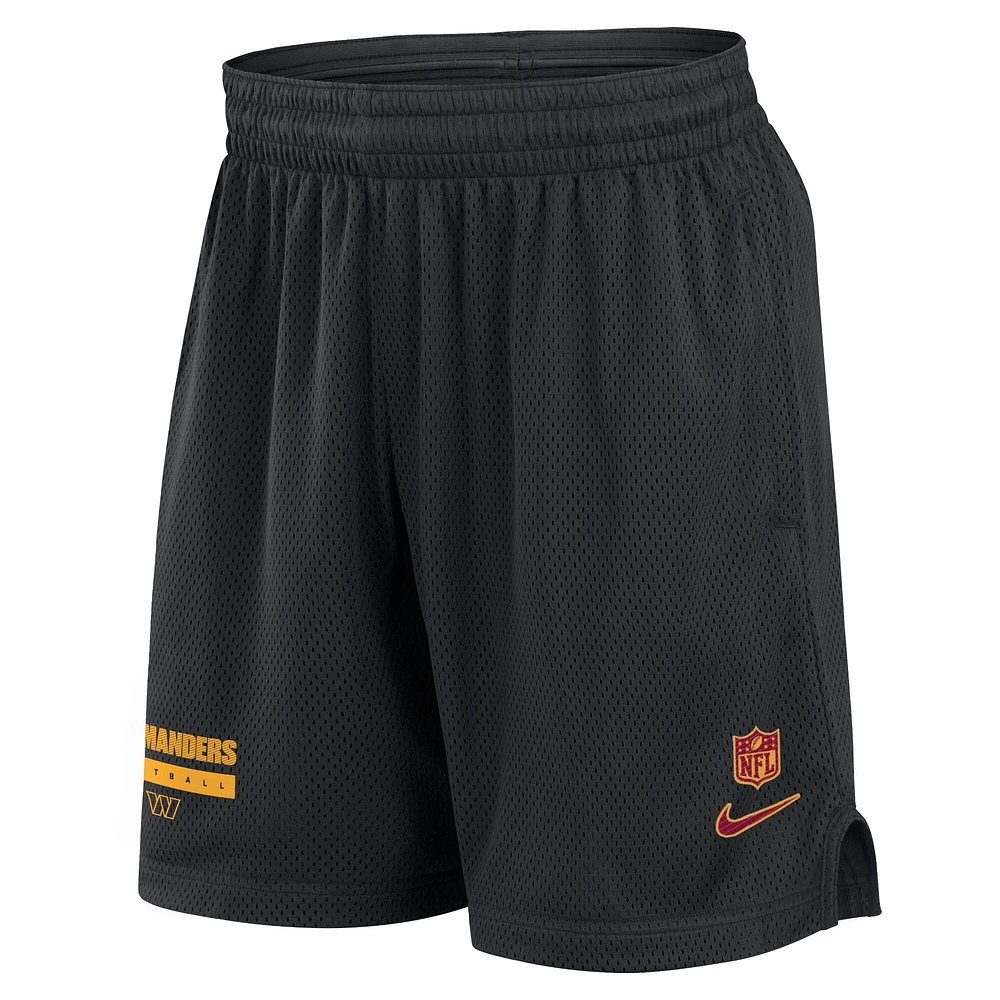 NUT WASHNFL NOIR OR HOMMES NFL 24 NK DRIFIT SIDELINE SHORT MESH SHTMEPFM