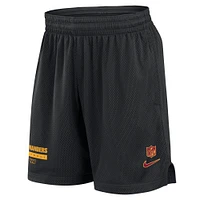 NUT WASHNFL NOIR OR HOMMES NFL 24 NK DRIFIT SIDELINE SHORT MESH SHTMEPFM
