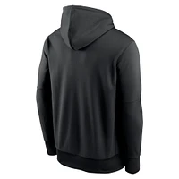 Men's Nike Black Washington Commanders 90th Anniversary Therma Performance Pullover Hoodie