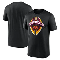 T-shirt Nike Performance Legend Icon des Washington Commanders pour homme, noir
