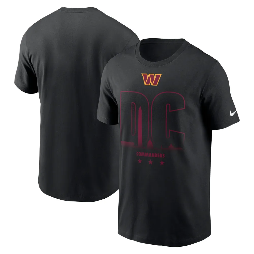 Men's Nike Black Washington Commanders Primary Logo Long Sleeve T