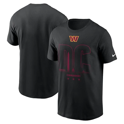 Men's Nike Black Washington Commanders - Local T-Shirt