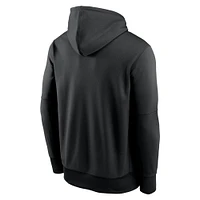 Men's Nike Black Washington Commanders - Therma Pullover Hoodie