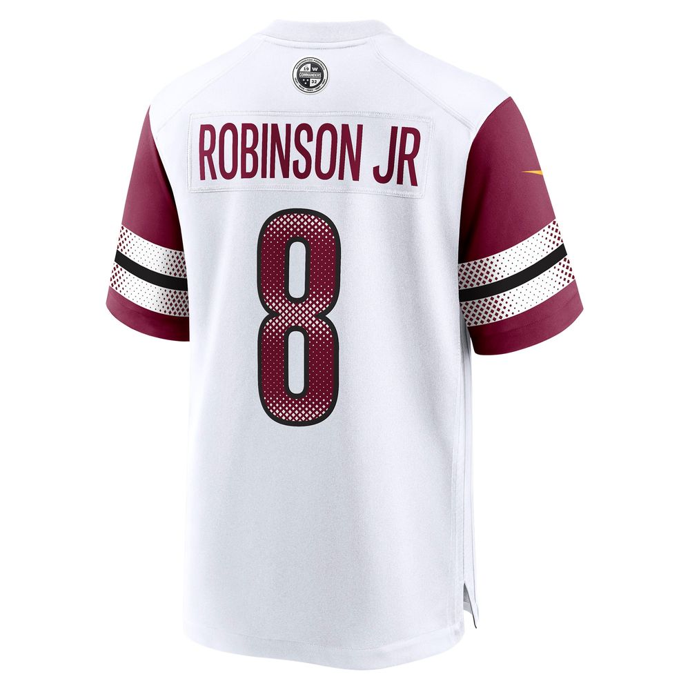 Men's Nike Brian Robinson Jr. White Washington Commanders Away Game Player Jersey