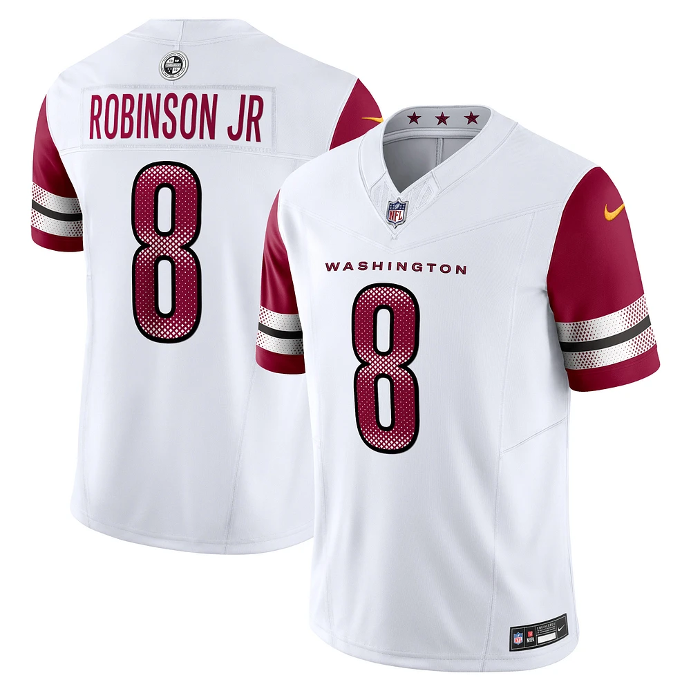 Nike Brian Robinson Jr. Blanc Washington Commanders Vapor F.U.S.E. Maillot limité