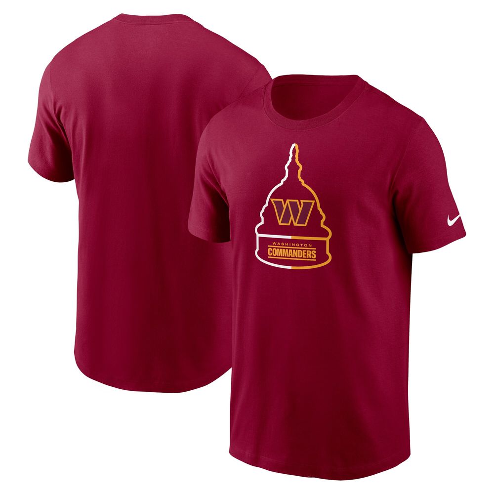 Men's Nike Burgundy Washington Commanders Essential Local Phrase T-Shirt