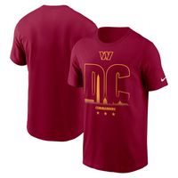 Men's Nike Burgundy Washington Commanders Local T-Shirt