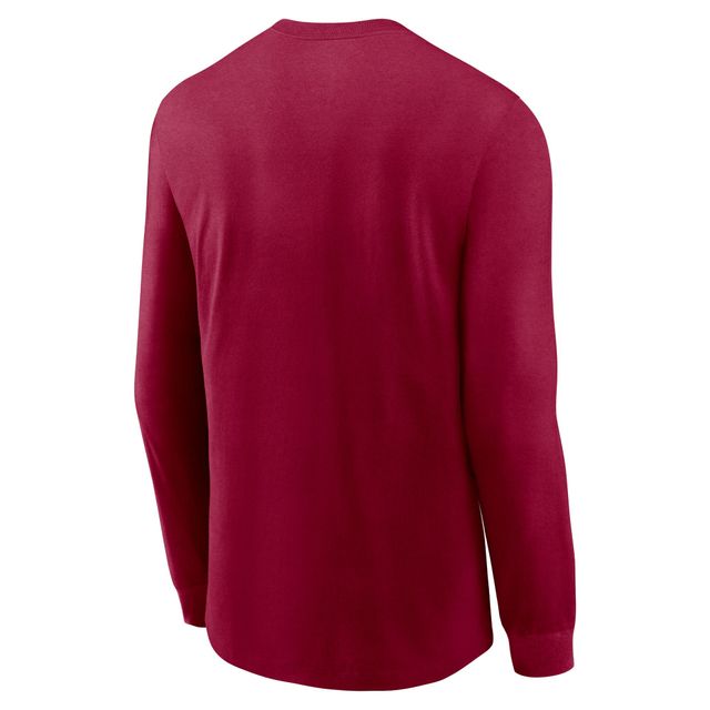 Lids Washington Commanders Nike Sideline Infograph Lock Up Performance Long  Sleeve T-Shirt - Burgundy