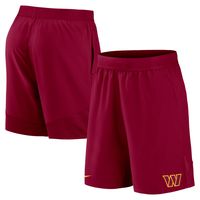 Men's Nike Burgundy Washington Commanders Stretch Woven Shorts