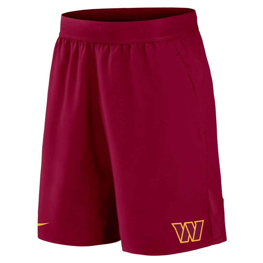 Men's Nike Burgundy Washington Commanders Stretch Woven Shorts