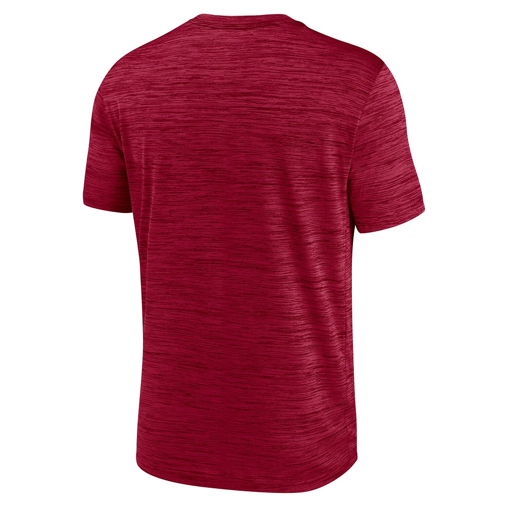 Men's Nike Burgundy Washington Commanders Velocity Performance T-Shirt