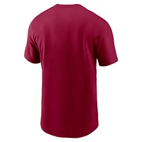 Men's Nike Burgundy Washington Commanders Wordmark T-Shirt