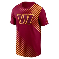 T-shirt Nike Washington Commanders Yard Line Fashion Asbury bordeaux pour homme