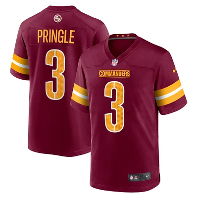 Maillot de match Nike Byron Pringle pour hommes, bordeaux, Washington Commanders