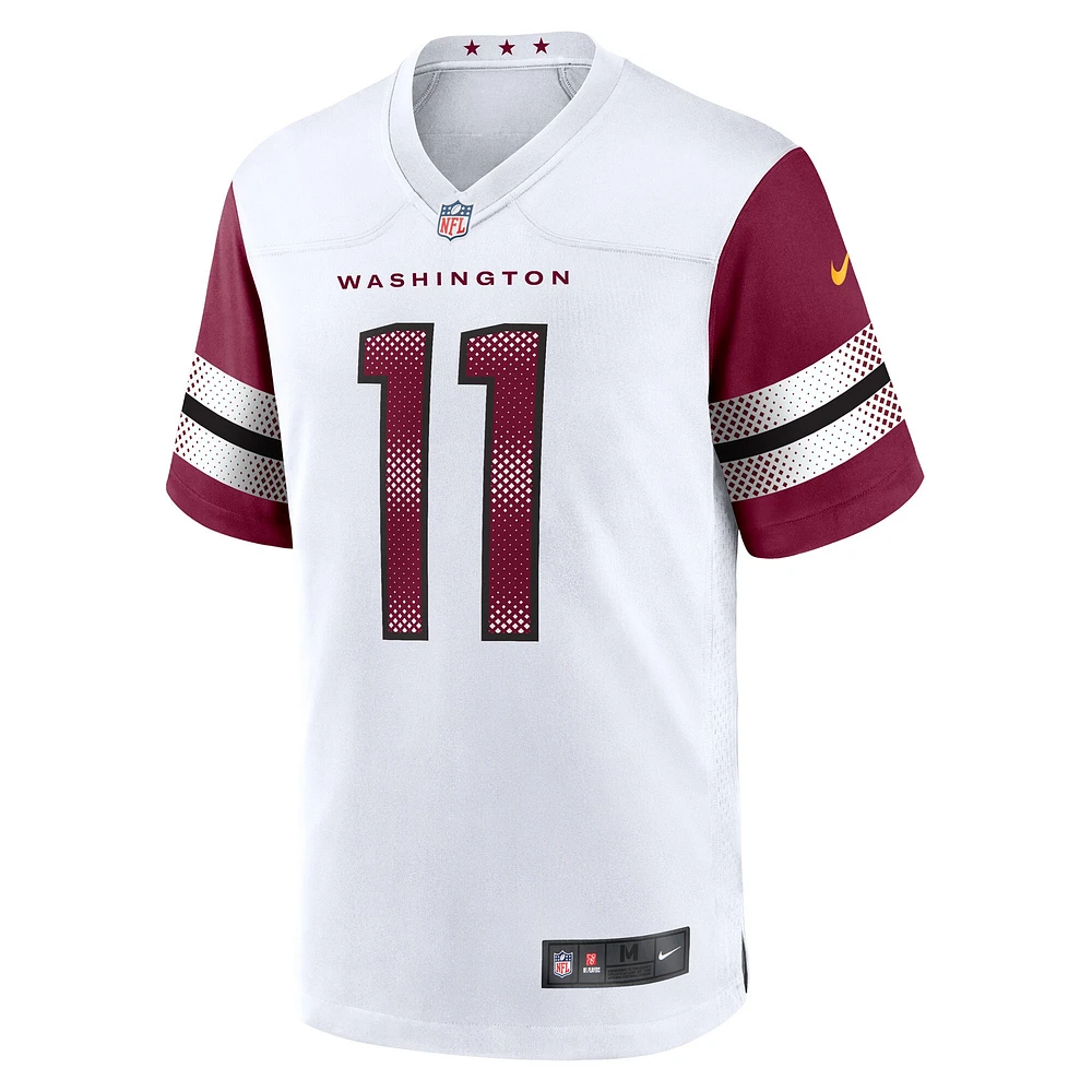 Maillot de match Nike Carson Wentz pour hommes, blanc, Washington Commanders