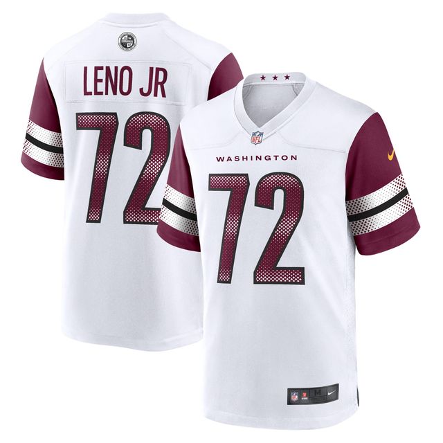 Homme Nike Charles Leno Jr. Blanc Washington Commanders Away Game Player Jersey