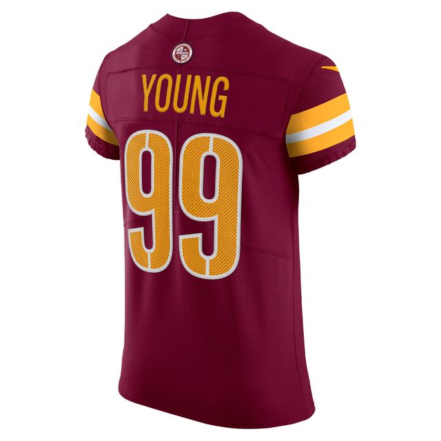 Maillot Nike Chase Young Bourgogne Washington Commanders Vapor Elite pour homme