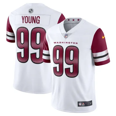 Maillot Nike Chase Young Washington Commanders Vapor Limited pour homme, blanc