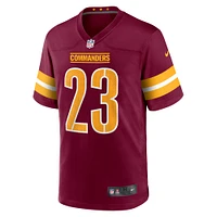 Nike Chris Rodriguez Jr. Maillot de match l'équipe Washington Commanders pour homme, bourgogne