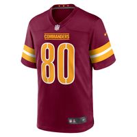 Men's Nike Curtis Hodges Burgundy Washington Commanders Game Player Jersey