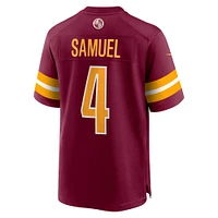 Homme Nike Curtis Samuel Burgundy Washington Commanders Game Player Jersey