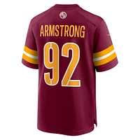 Maillot de match Nike Dorance Armstrong pour hommes, bordeaux, Washington Commanders