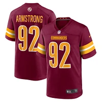 Maillot de match Nike Dorance Armstrong pour hommes, bordeaux, Washington Commanders