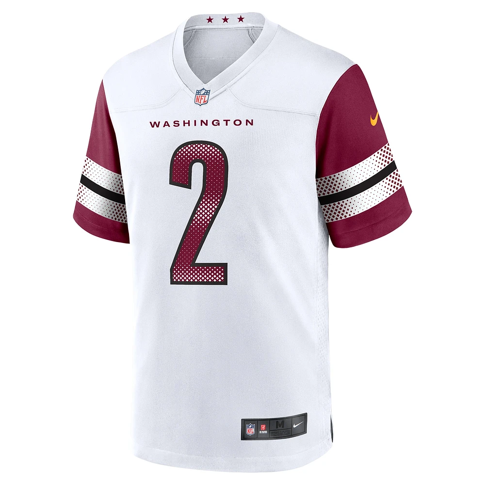 Men's Nike Dyami Brown  White Washington Commanders Game Jersey