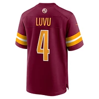 Men's Nike Frankie Luvu  Burgundy Washington Commanders Game Jersey