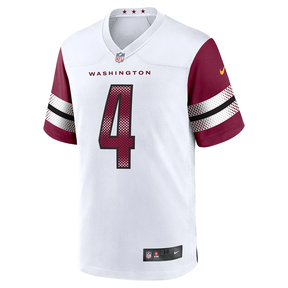 Men's Nike Frankie Luvu  White Washington Commanders Game Jersey