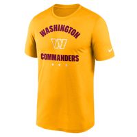 Men's Nike Gold Washington Commanders Arch Legend T-Shirt