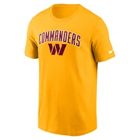 Men's Nike Gold Washington Commanders Team Athletic T-Shirt
