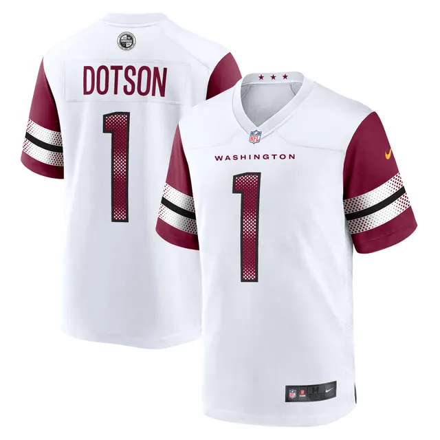 Youth Washington Commanders Jahan Dotson Nike Burgundy Game Jersey