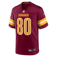 Maillot de match Washington Commanders Nike Jamison Crowder Bordeaux pour homme