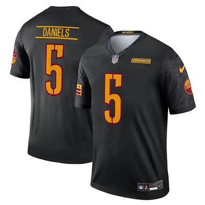 Men's Nike Jayden Daniels Black Washington Commanders Alternate Legend Jersey